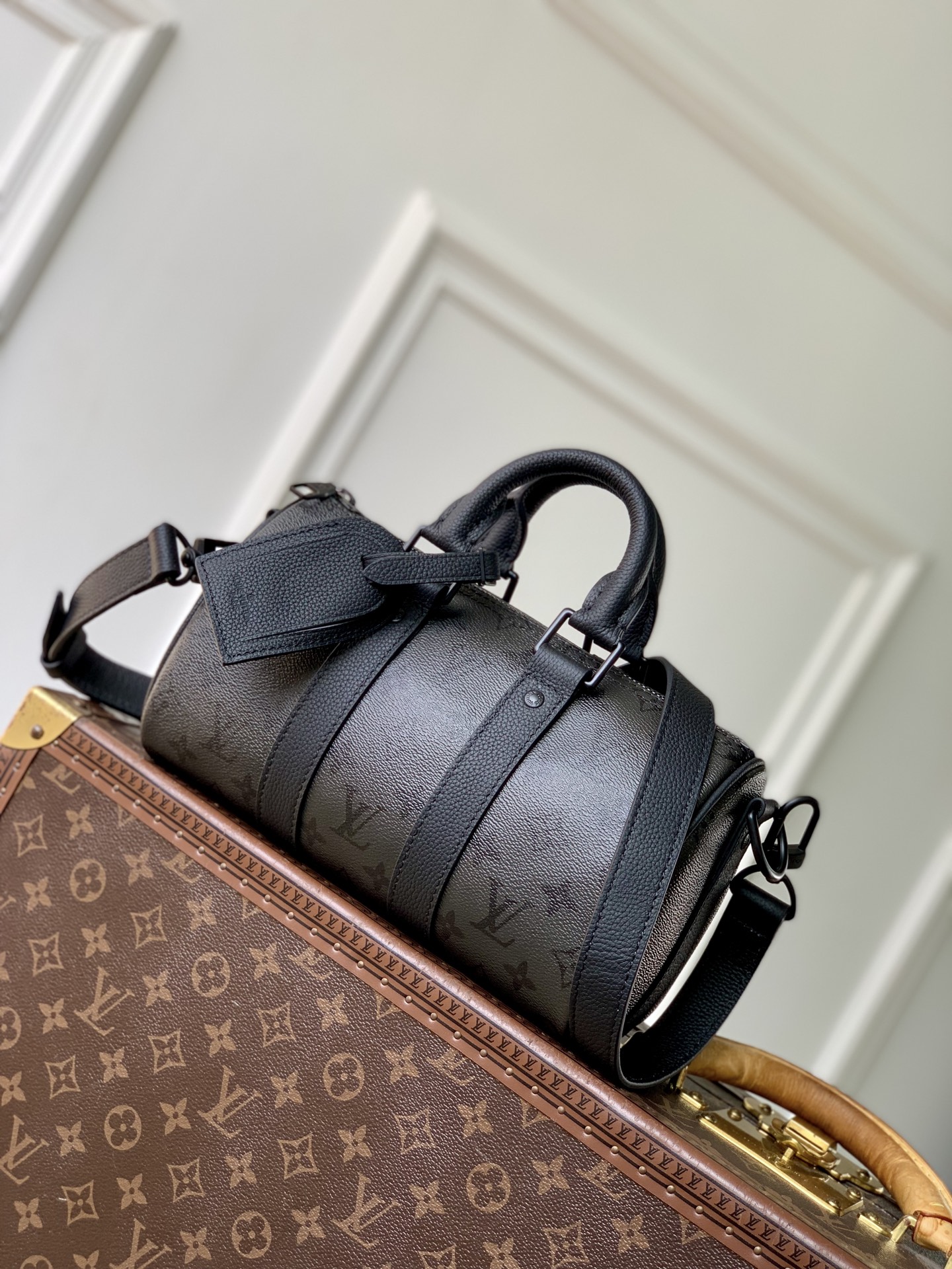 Lv Keepall Bandoulière 25-15*11*25CM