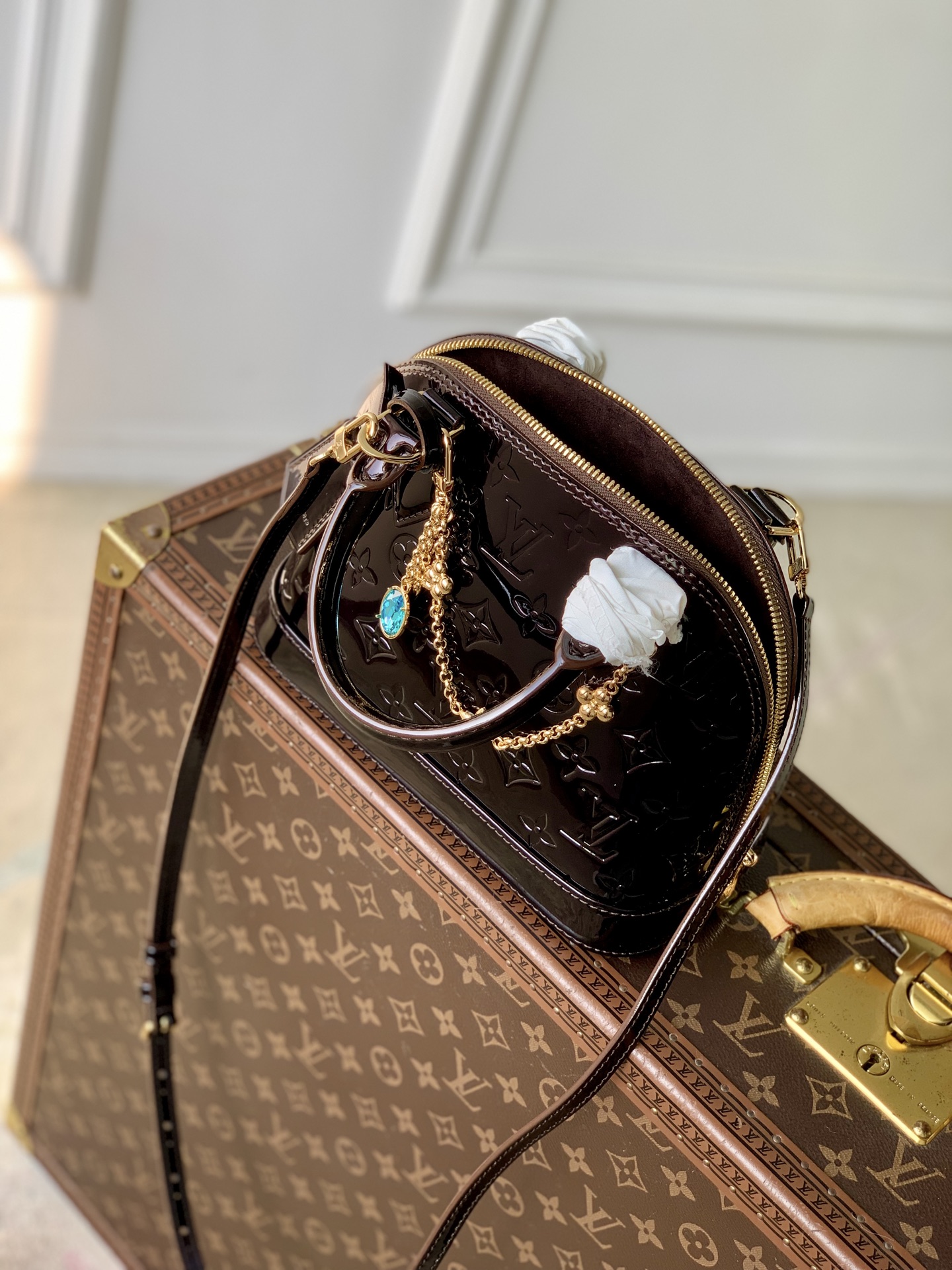 LV x TM Alma BB Epi Leather - Women - Handbags-25 x 19 x 11CM
