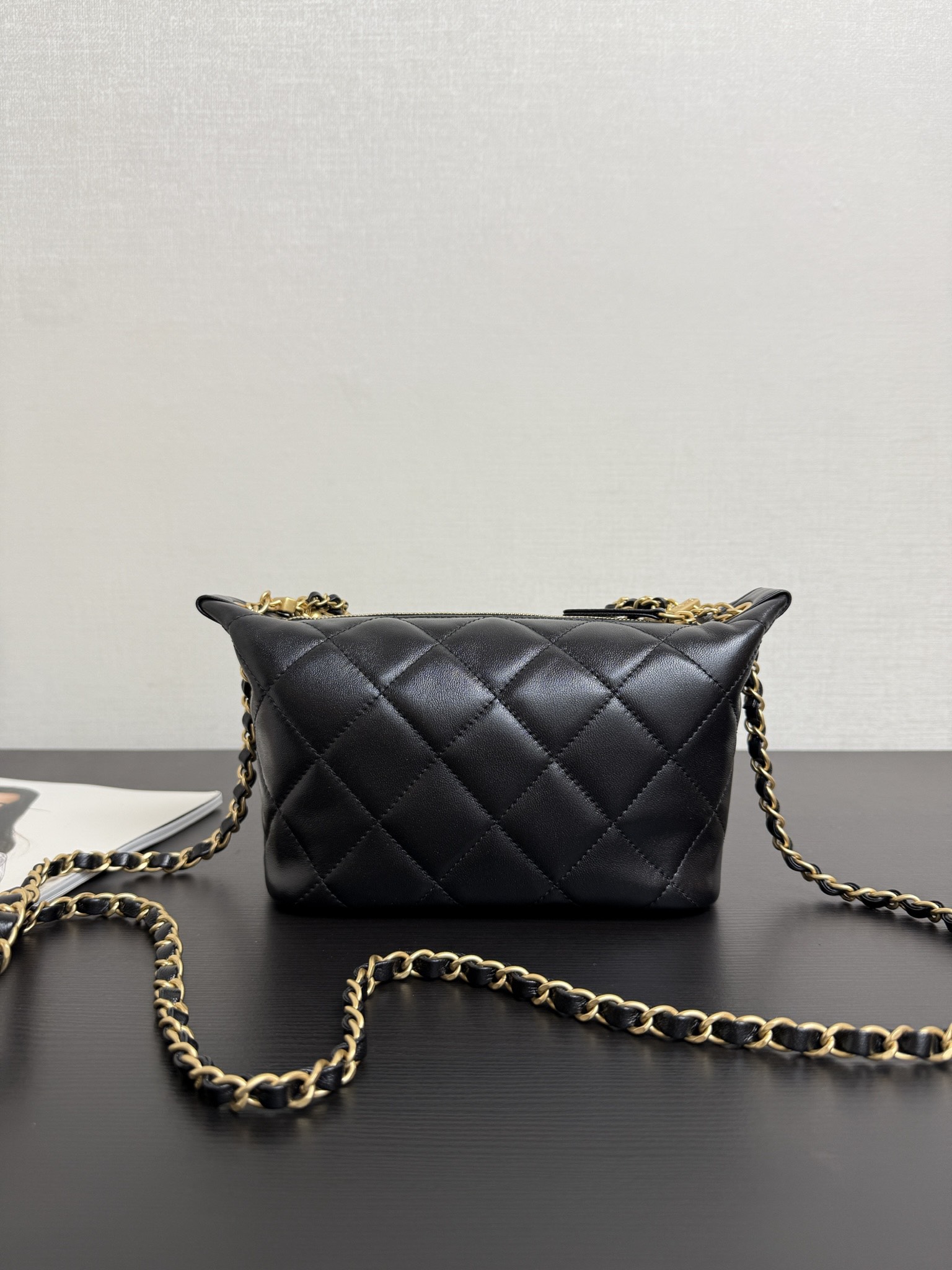 Ch@nel Hobo Handbag-13*23.5CM