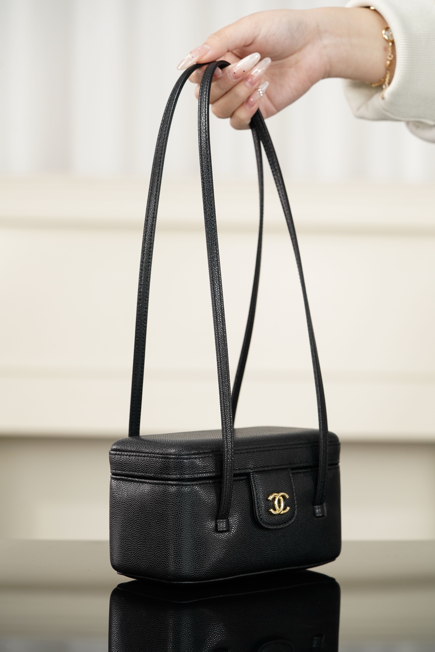 Ch@nel Vanity Bag-9.5*17*8CM