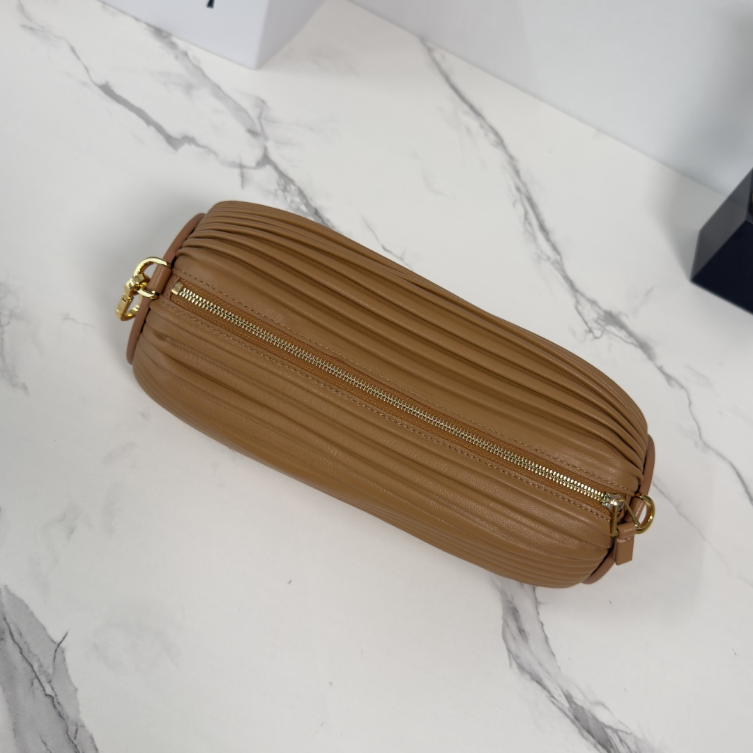 Loe**we Bracelet Pouch Bag - Brown-25*10*10CM
