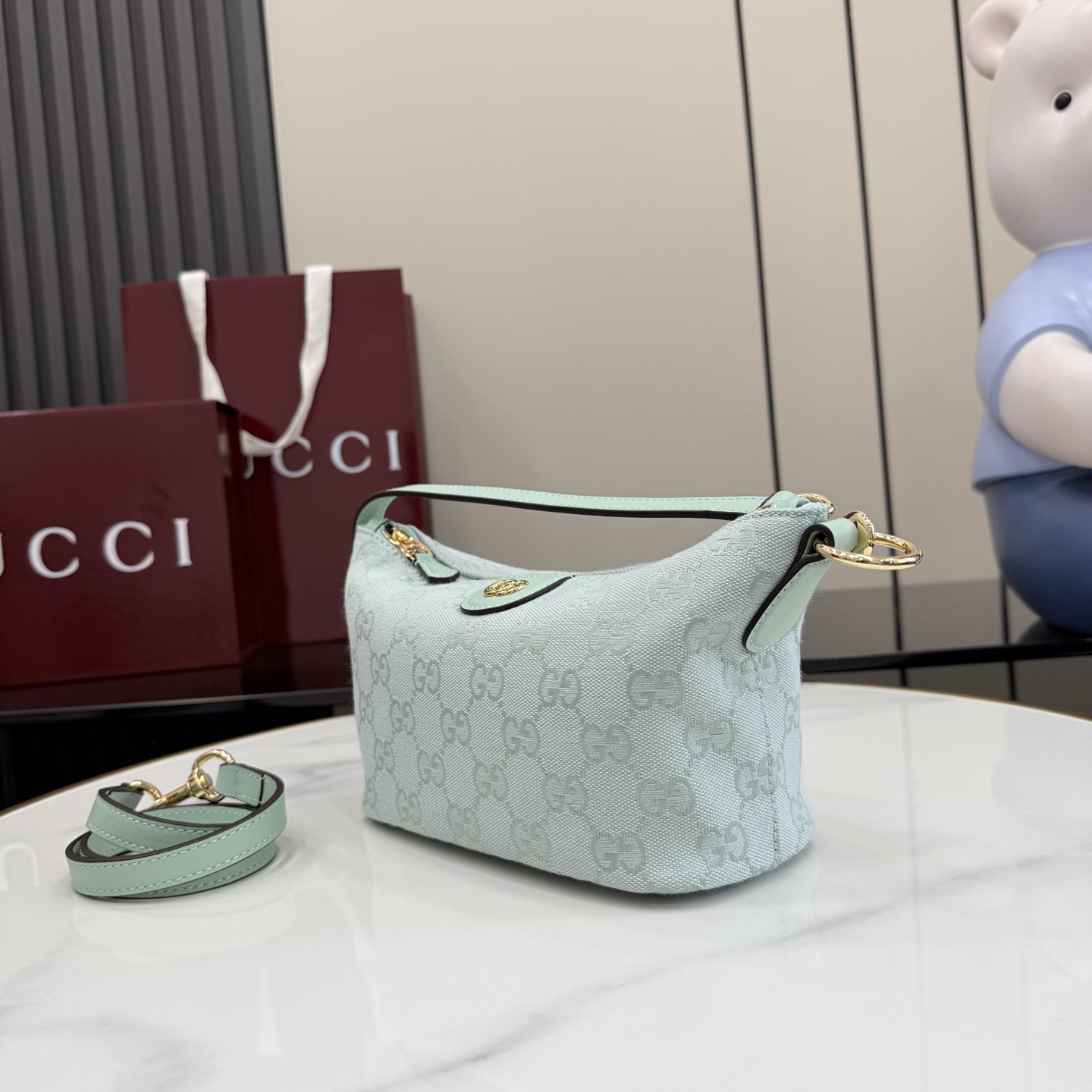 Gvc*1 Vanity Medium Top Handle Bag -19*10*9CM