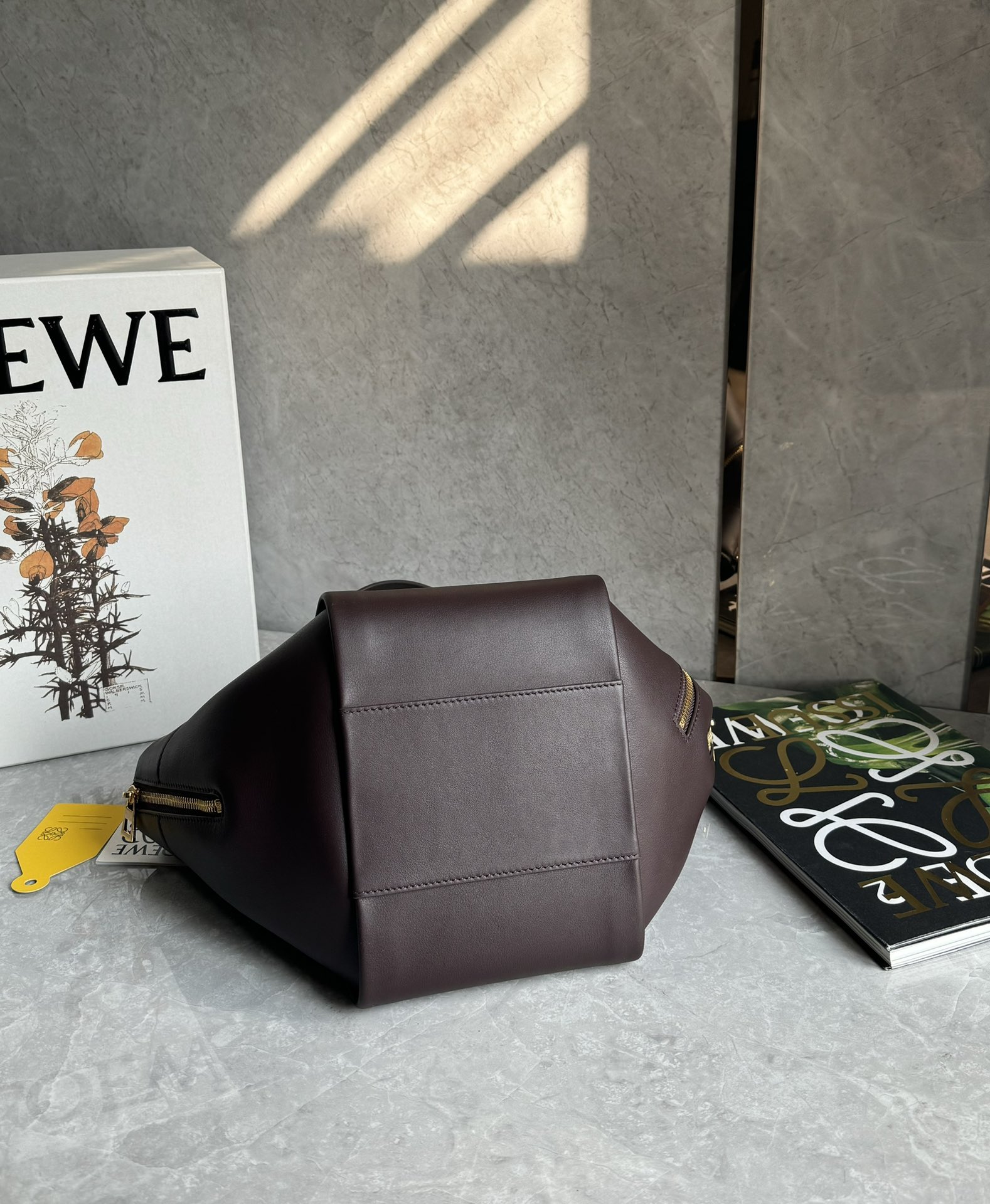Lowee Hammock Flip Bag In Classic Calfskin-15*22.5*22CM