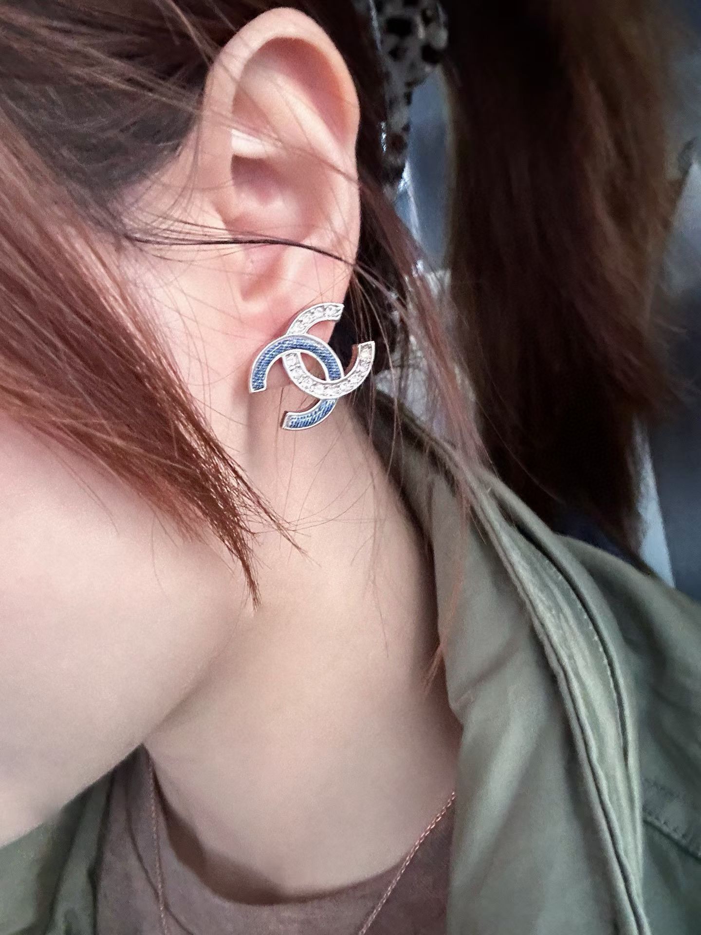 Ch@nel Earring