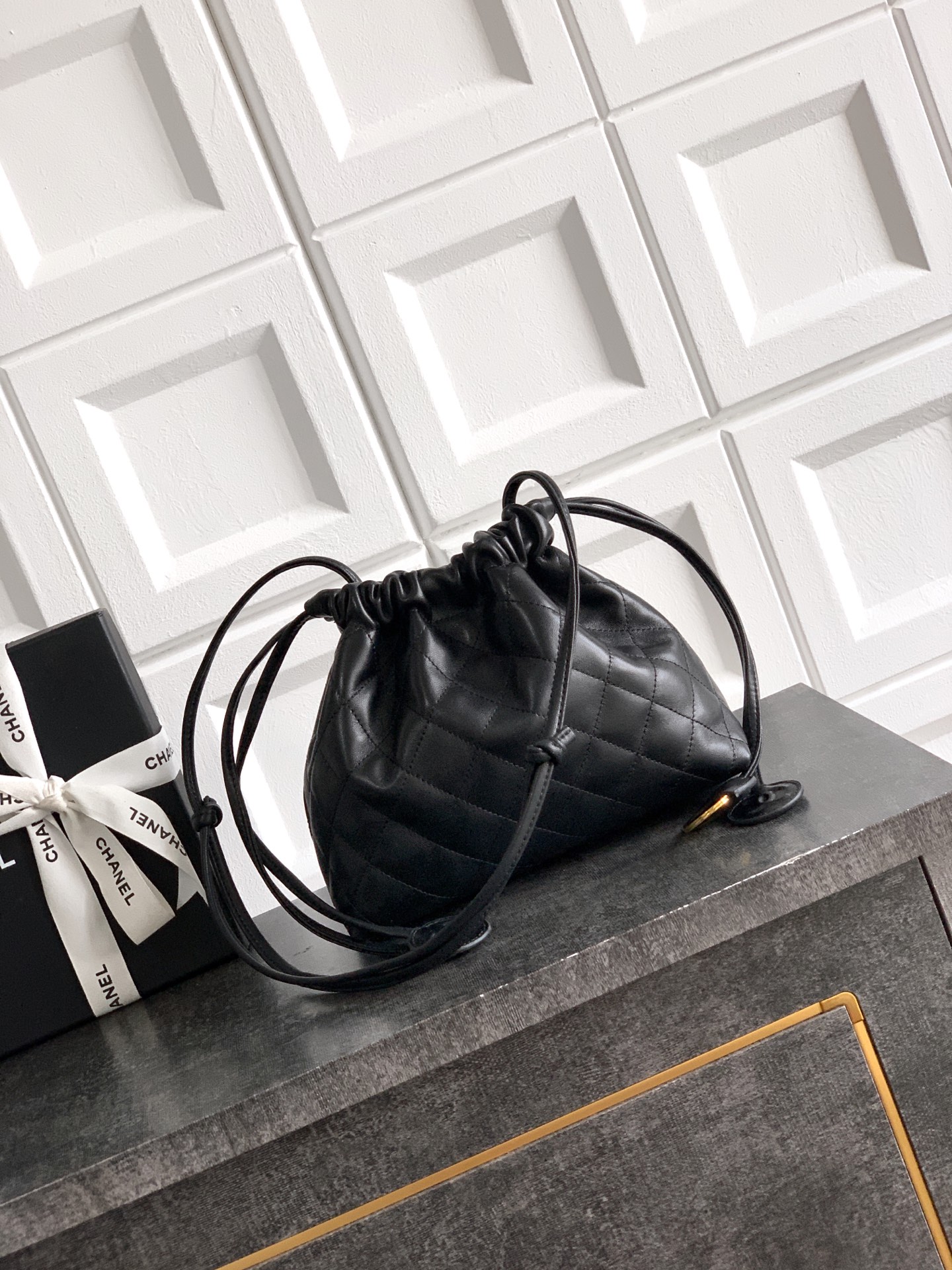 Ch@nel Spring Summer 2026 Hobo Bag-17x 22 x8CM