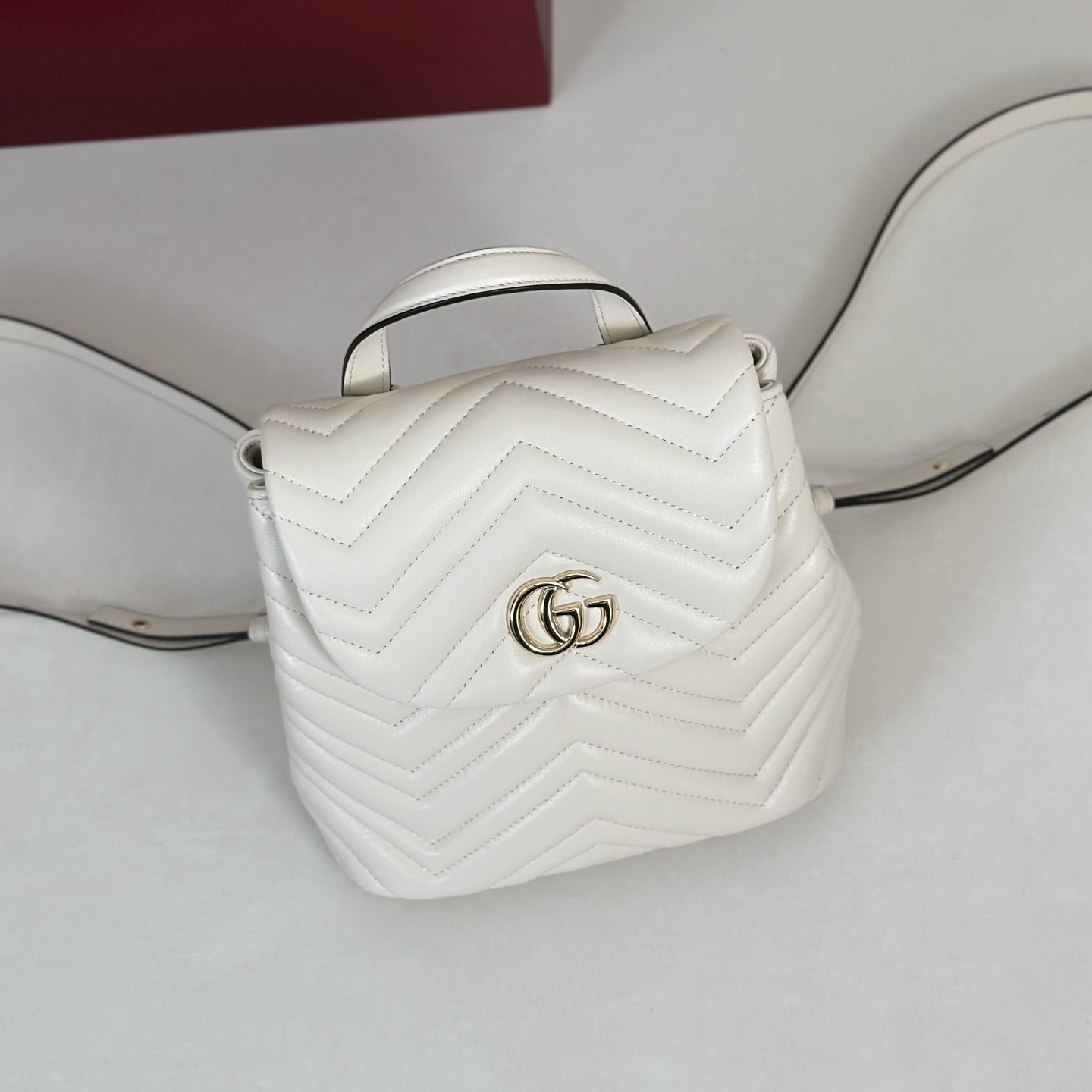 Gvc*1 Mini Marmont Backpack-20*11*18CM
