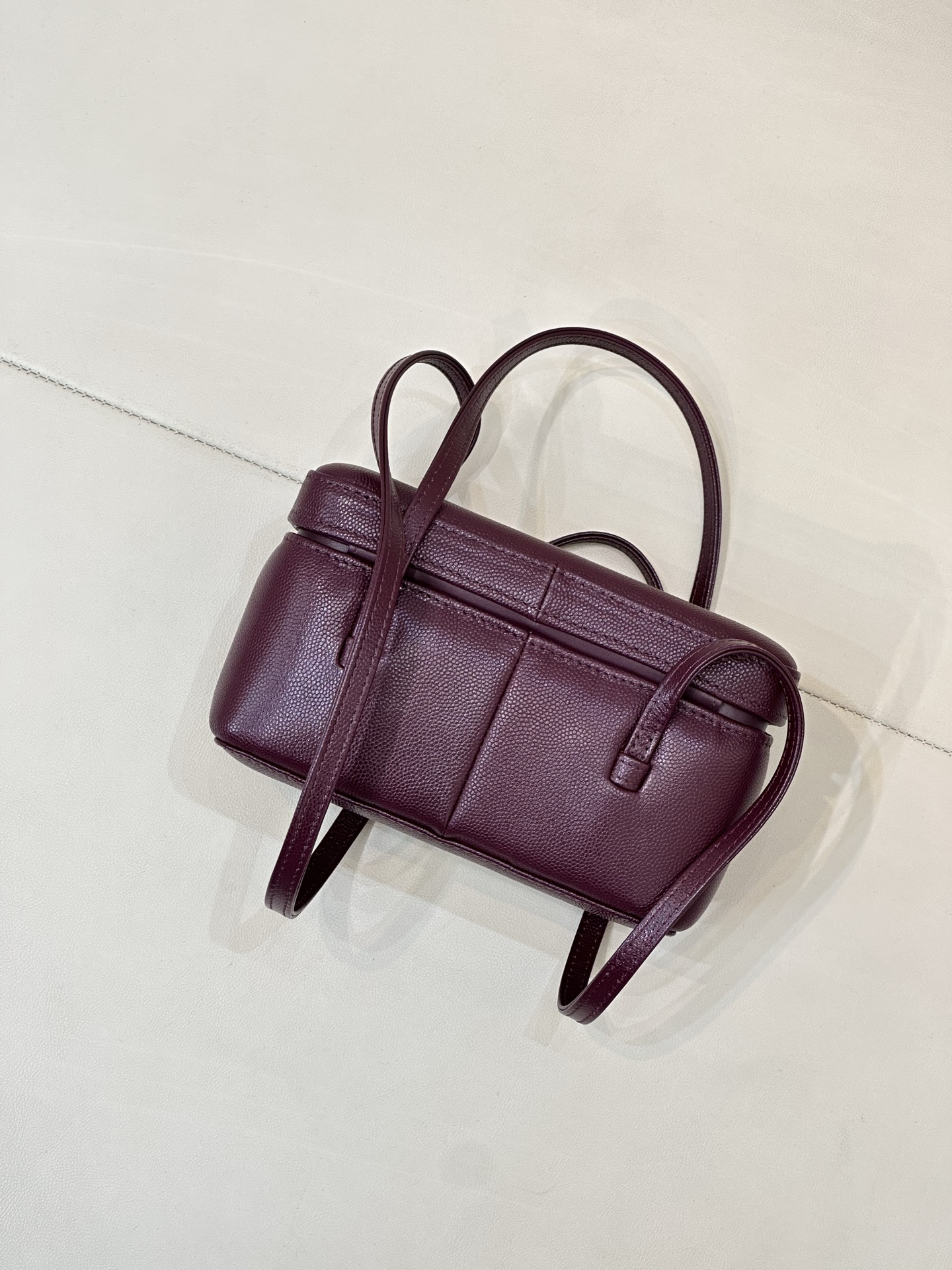Ch@nel Long Vanity With Leather Strap-19CM