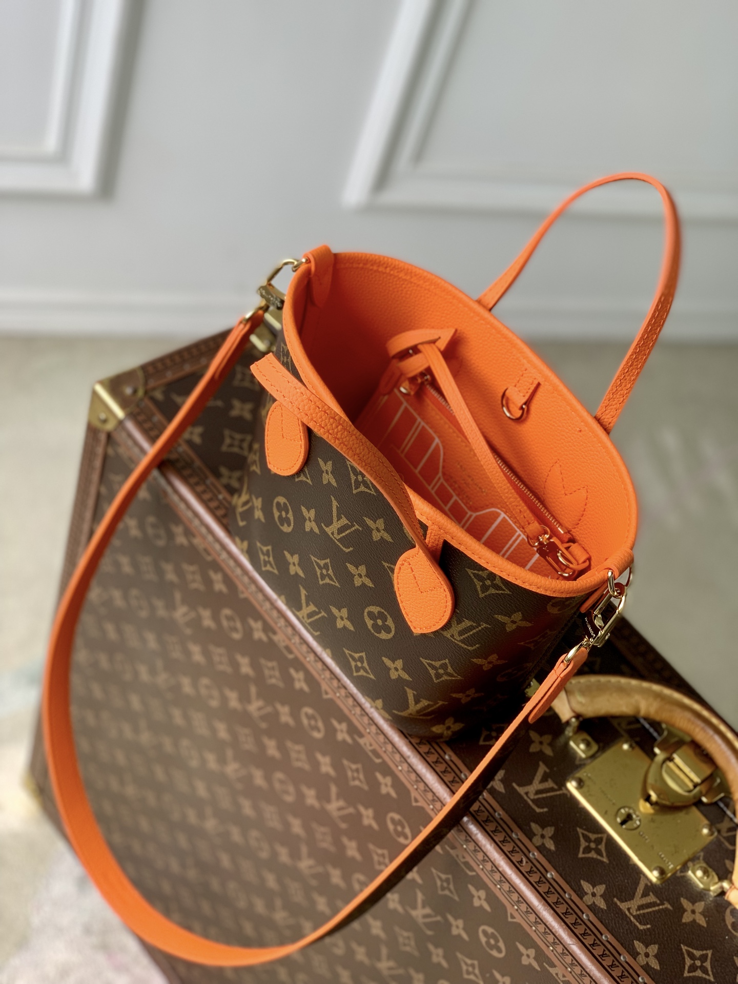 L0vis Vvtt0n Neverfull Bandoulière Inside Out BB-M28337-26.5 x 16.5 x 11CM