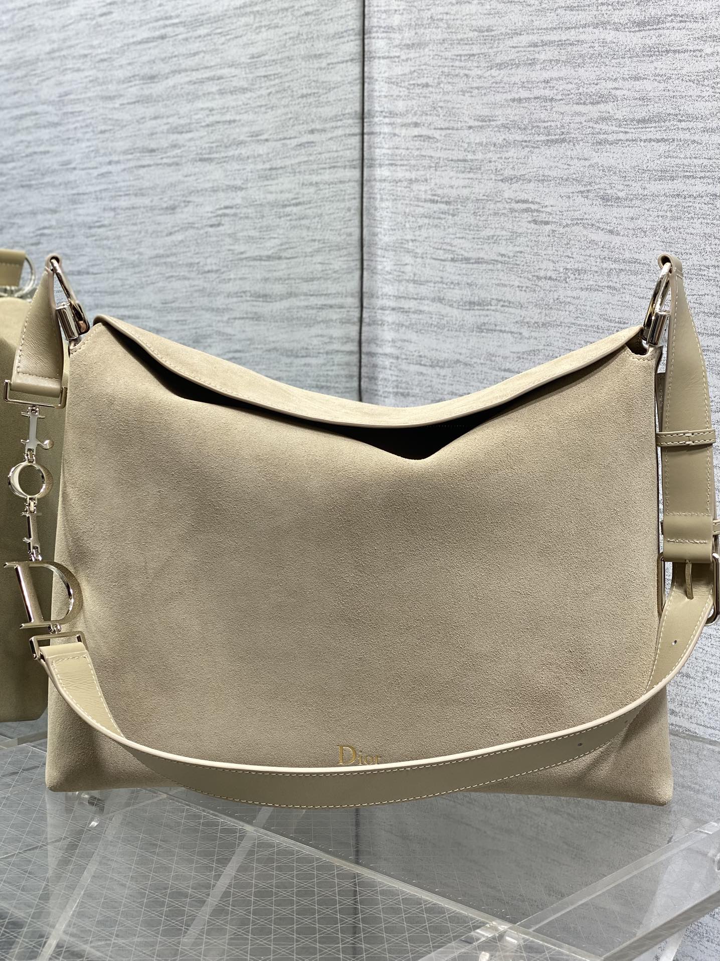 Diro 2026ss Chrustian Hobo Bag(Gold)-28*24*8CM/33*27*9CM/39*29*11CM