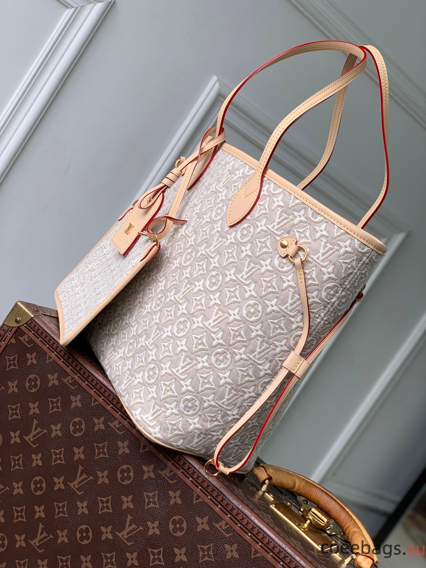LV Neverfull MM Other Monogram Canvas-M2A381-31 x 28 x 14CM