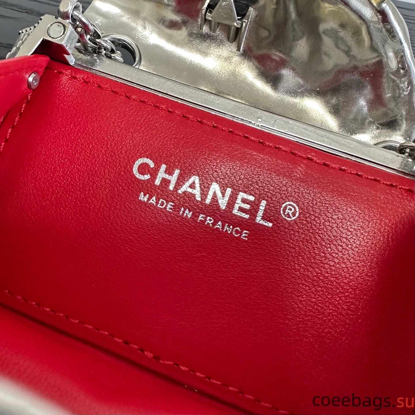 Ch@nel 2.55 Handbag, Lambskin-20CM