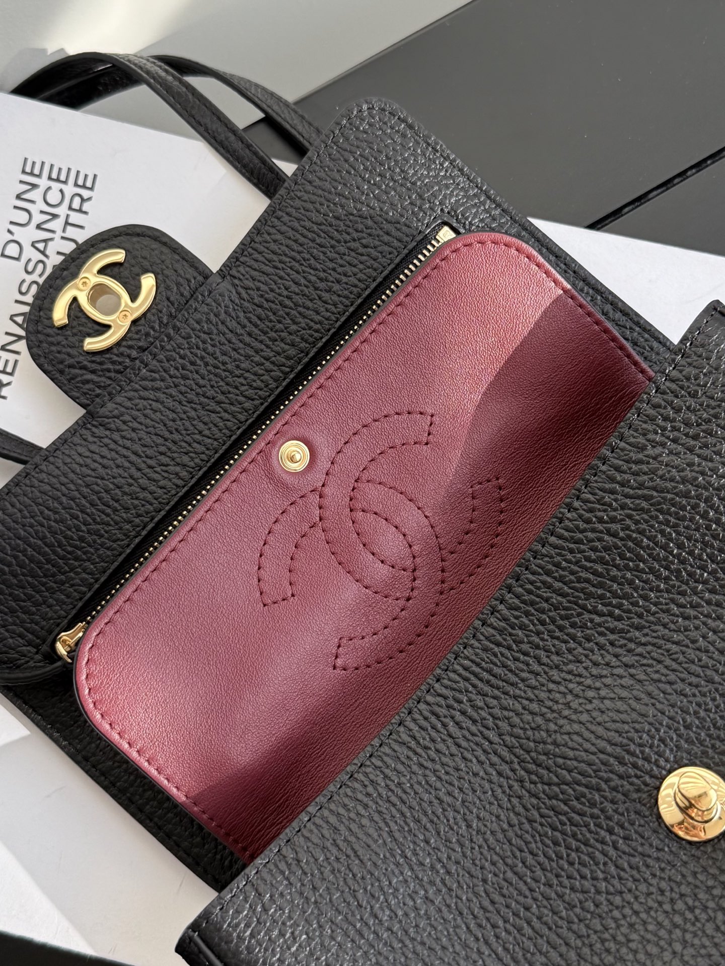Ch@nel Flap Bag-13×20×6CM