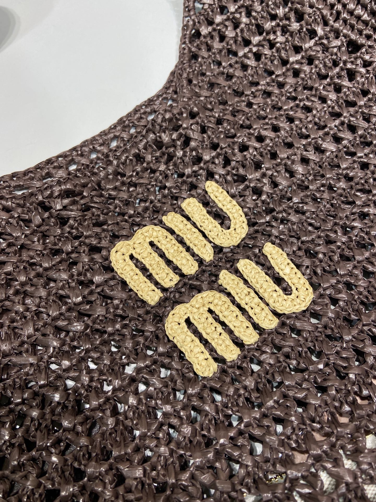 Miu Miu Crochet Hobo Bag-42.5*32*9CM