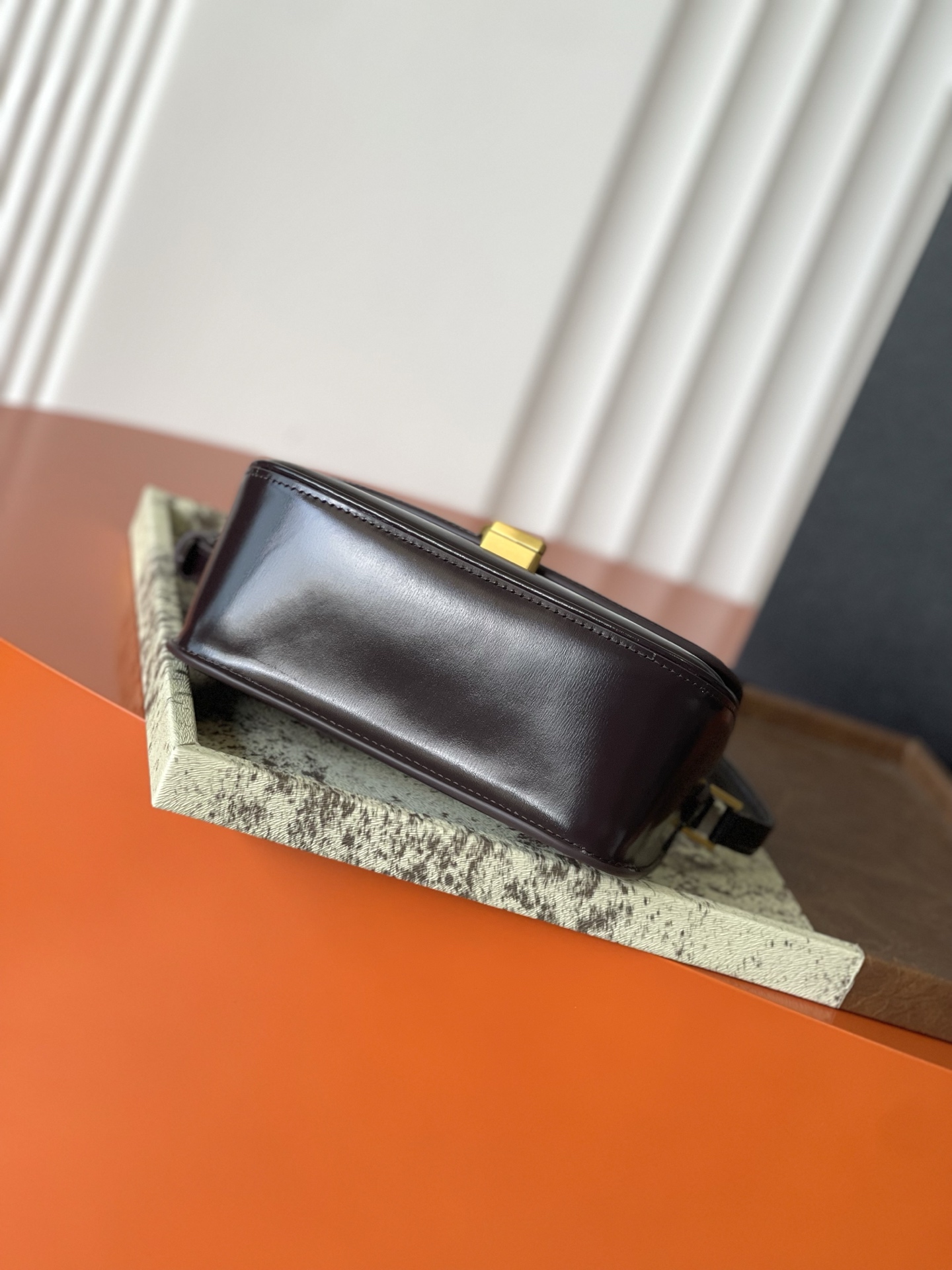 YS L Solferino LeatherBag-18x13x6.5CM