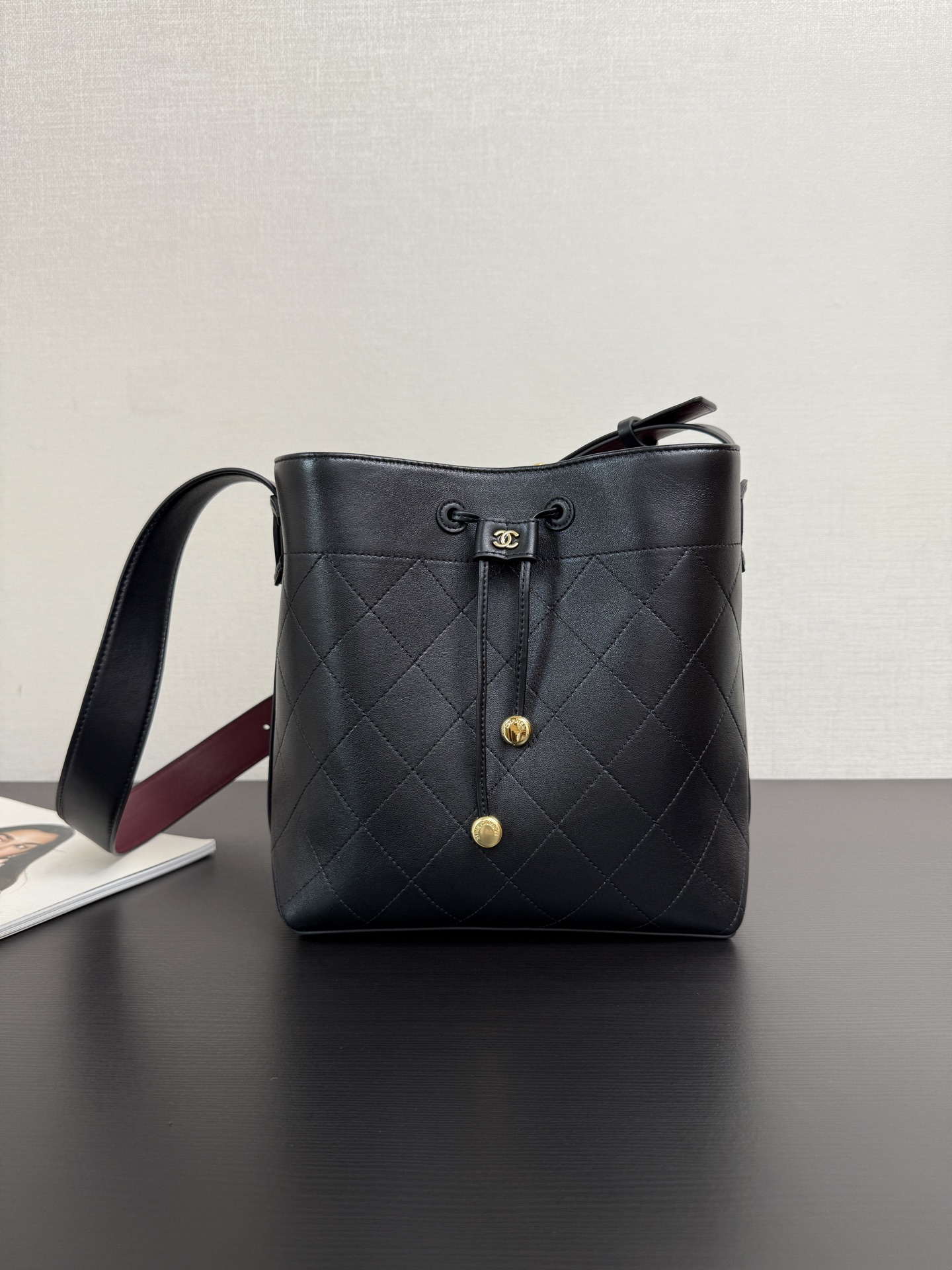Ch@nel 2026 Medium Bucket Bag-22*23.5*13CM