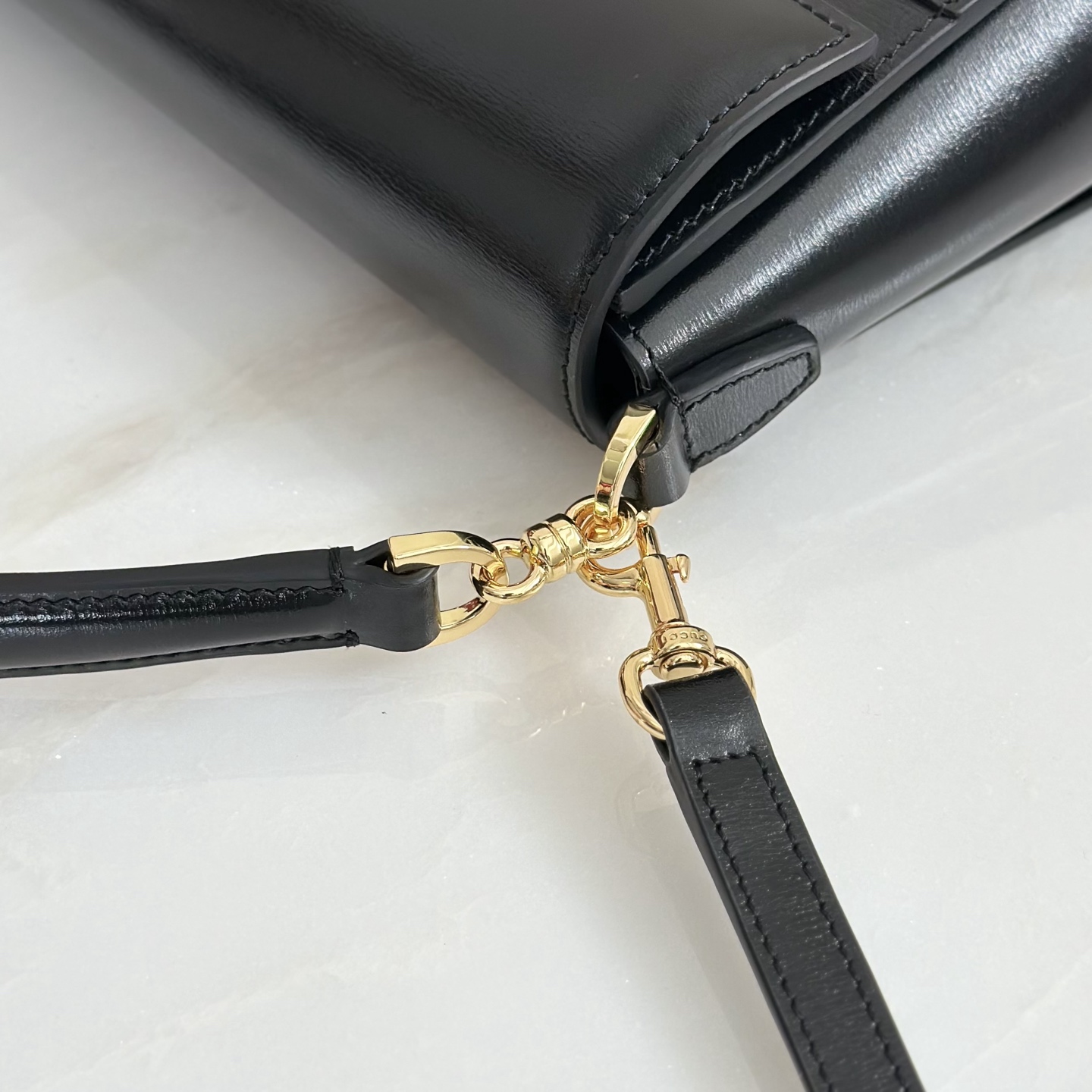 Guc*ci Medium Horsebit Duomo Bag-20*13.5*6CM