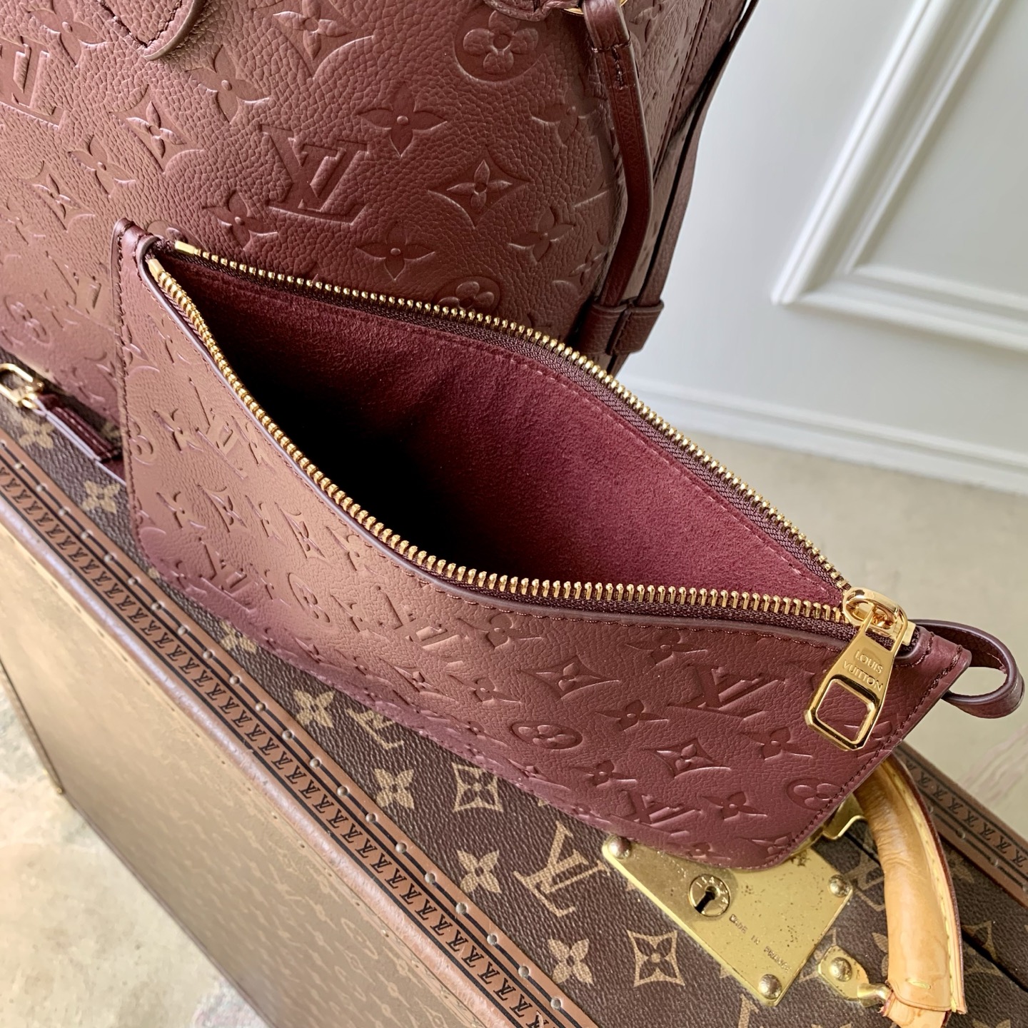 LV Neverfull MM Other Monogram Canvas-M2A398-31 x 28 x 14CM