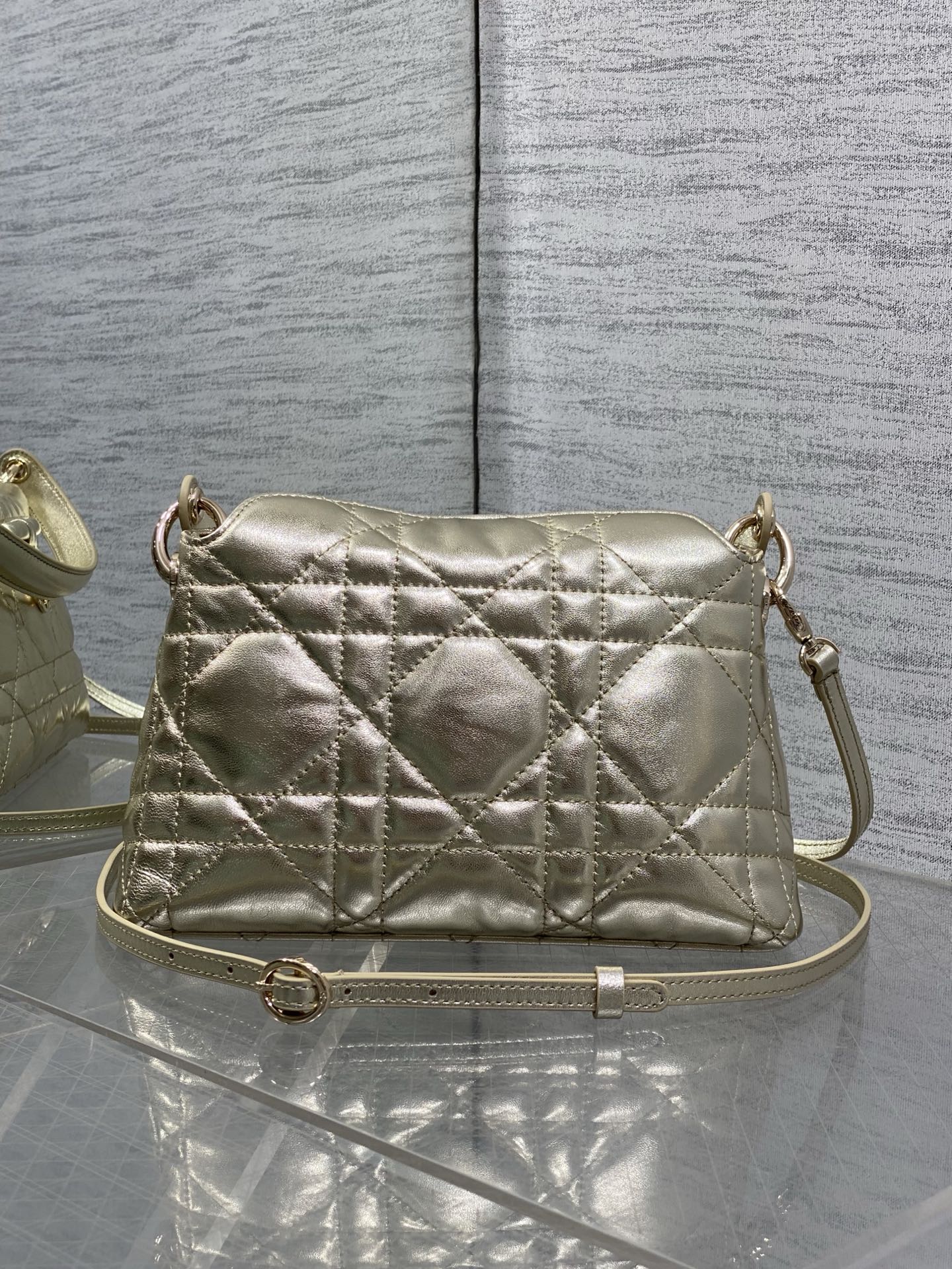 Di*or Top Handle Bag-22.5*9*13CM