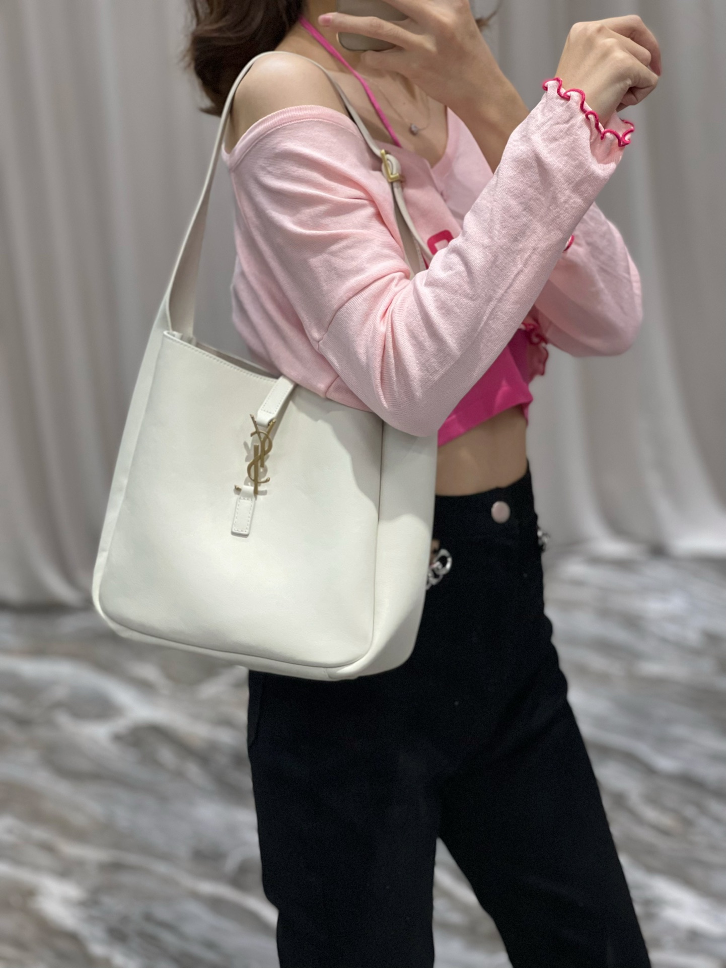 Y*L le5a7 vintage bag-25x14x10cm